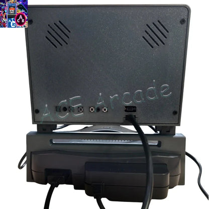 Original Design 64 Bit N64 Host 8-inch 4:3 Mini Portable Screen for Home Retro Arcade Game Console LCD Dedicated Screen