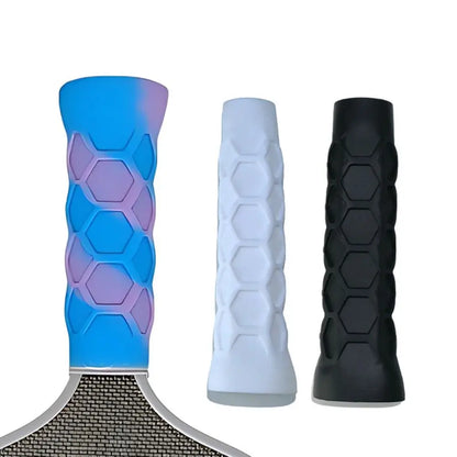 1pcs Silicone Pickleball Racket Handle Sleeve Non-Slip Pickleball Racket Overgrip Protector Sleeve for Enhanced Control Cover