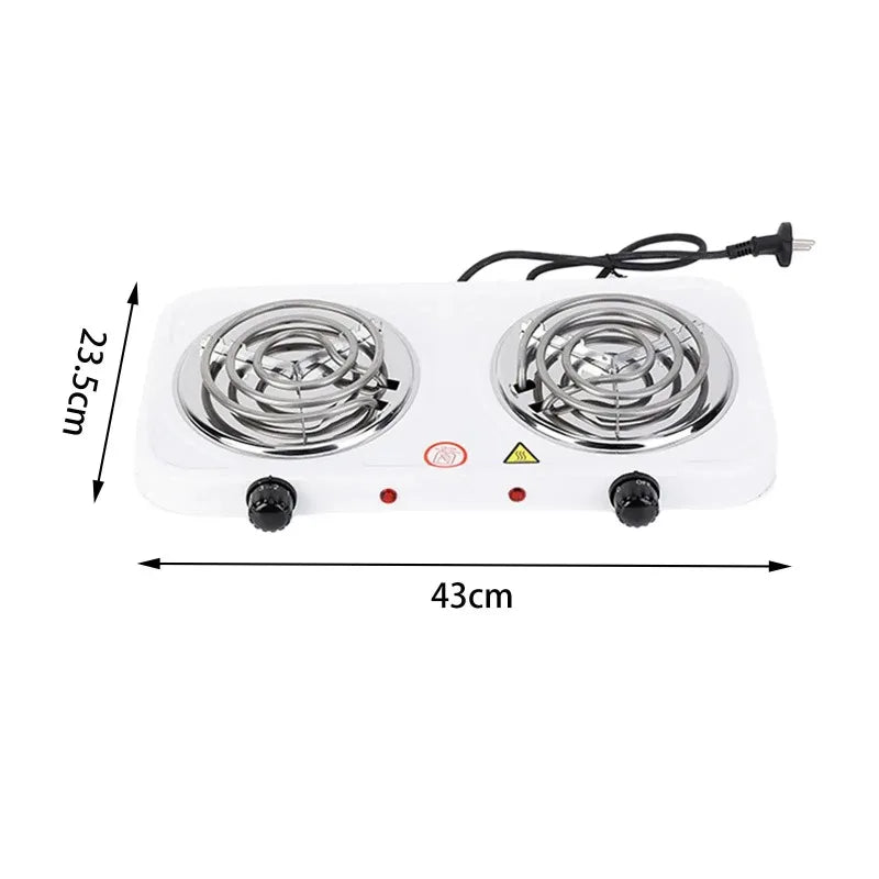 220V Kitchen Lab Mini Electric Stove Electric Household Furnace Thermostat Hot Milk Cooker Travel Hot Plate Hot Cook Heater