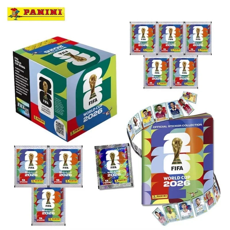 2026 FIFA World Cup Panini Original Stickers International Version Rare Collection Football Fan Souvenir Present