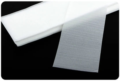 50PCS/100PCS Disposable Hair Dye Foam Paper Professional Hair Coloring Highlighting Strips Tools