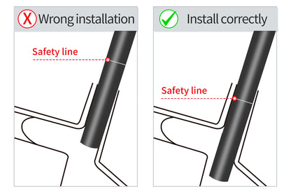 MEROCA Bike Dropper Seat Post 30.9/31.6x425mm Internal Routing Cable Remote Wire Control Lift Seat Tube Mtb Seatpost