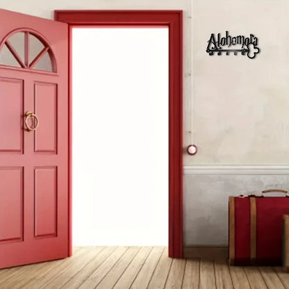 Key Holder Wall Stylish Metal Key Holder Wall: Mounted Adhesive Hanger and Organizer for All Your Essentials Wall Hooks