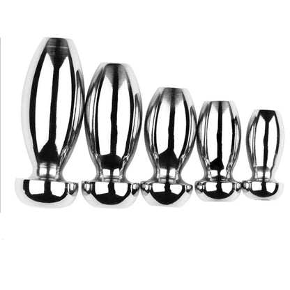 Spindle Smooth Stainless Steel Penis Penis Plug Dilator Cum Thru Cather Urethral Plug Dilator Sounds Cathe Hollow Tube