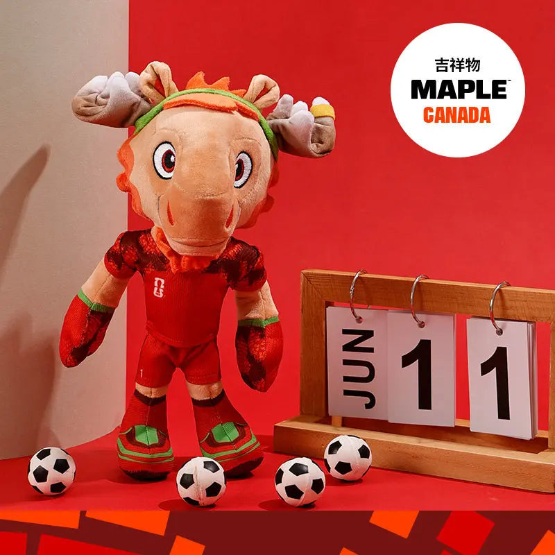 FIFA World Cup 2026 Mascot Plush Toy | Official Mascot Stuffed Animal Doll | Perfect Gift for Boys and Girls