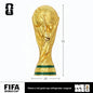 FIFA Official Licensed 2026 World Cup USA Canada Mexico Trophy Fridge Magnet Magnetic Decor Sports Souvenir Fan Gift Collectible