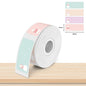 P15 Label Paper Roll White Adhesive Sticker for Marklife P15 P12 Q30 Q30S Label Printer 15*30mm 15*50mm Transparent Label Tape