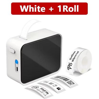 Marklife P15 Mini Portable Thermal Printer Wireless Bluetooth Label Tag Maker For Home Office Labeling Sticker Machine With USB