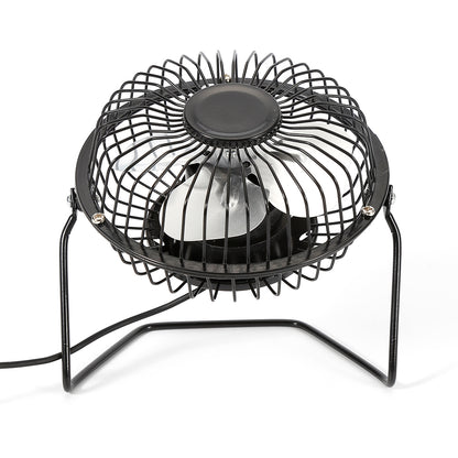 4-inch USB Strong Wind Silent MINI Fan Desk 360 Degree Rotatable Summer Cooling Portable Fan for Laptop Notebook Ofiice