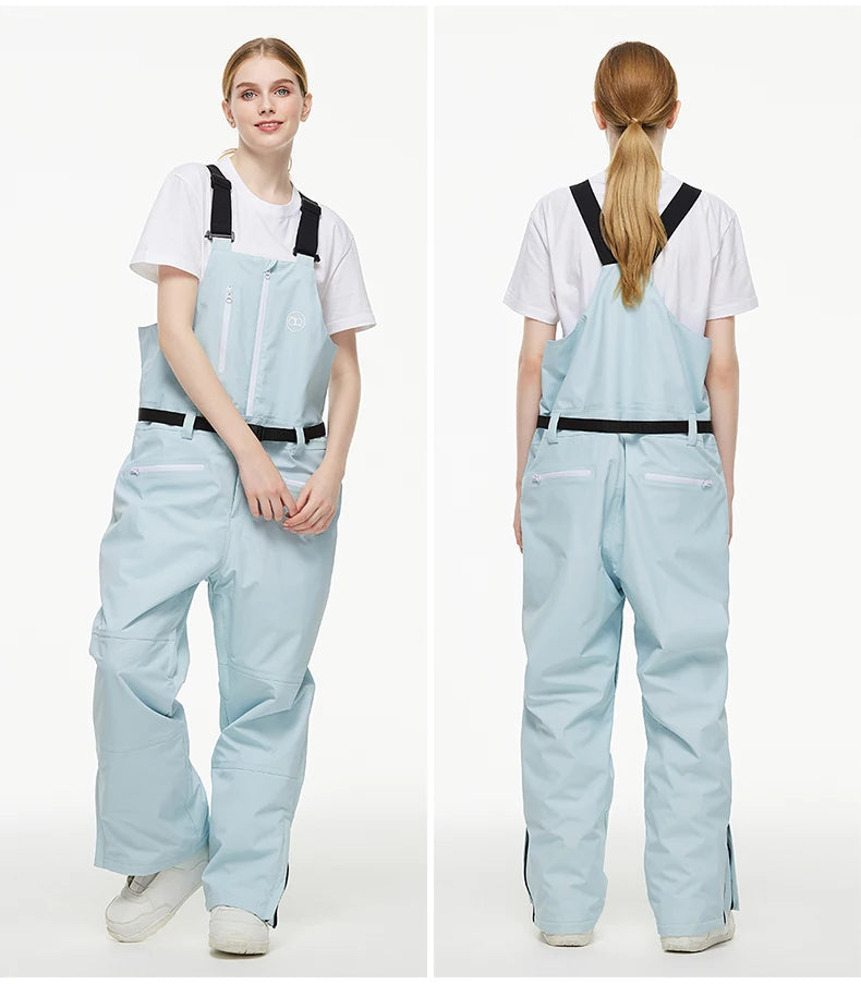 Men's and Women's Ski Pants, Bibbed Snowboard Pants, Bibs Snow Pants, Ski Suit Bibs, Snowboard Bib Trousers, 2025 New