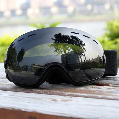 PHMAX Ski Goggles Men Snowboard Glasses Women Winter Outdoor Snow Sunglasses UV400 Double Layers Lens Anti-Fog Skiing Goggles