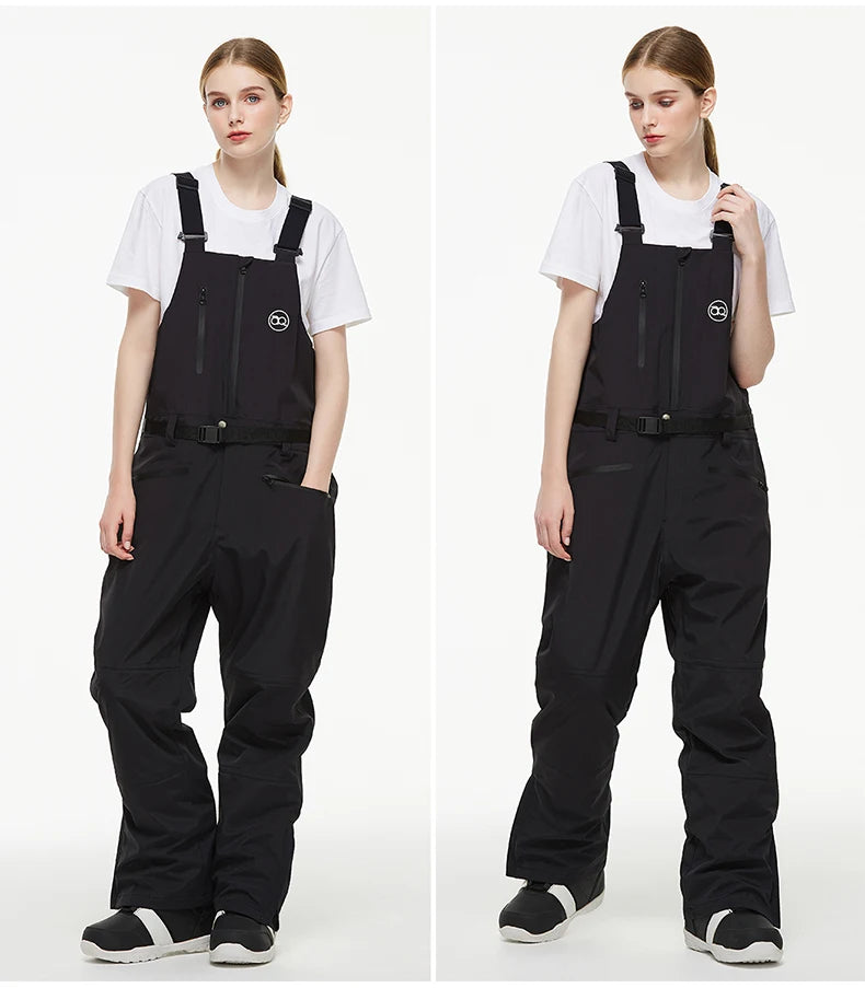 Men's and Women's Ski Pants, Bibbed Snowboard Pants, Bibs Snow Pants, Ski Suit Bibs, Snowboard Bib Trousers, 2025 New