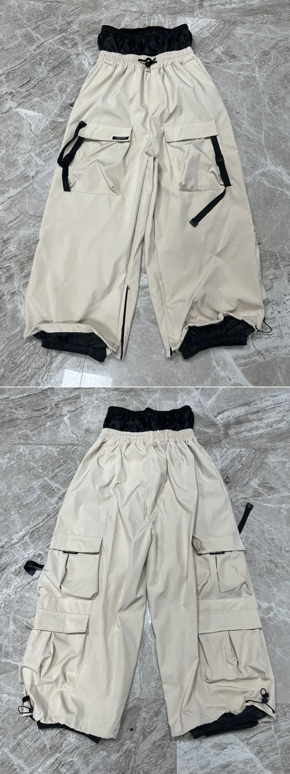 Men Women's Oversized Ski Snowboarding Pants Waterproof Breathable Thermal Snowboard Pants Warm Winter Pantalon De Nieve Mujer