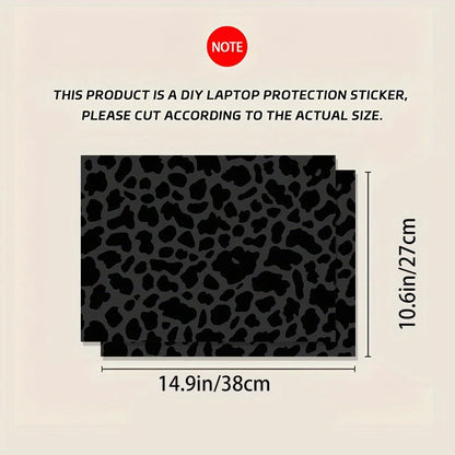 2 Pieces, Laptop Skin, PVC Self Adhesive Protective Film, Single Use, Scratch Resistant, For 30.48-39 Cm Laptop, Ideal Gift