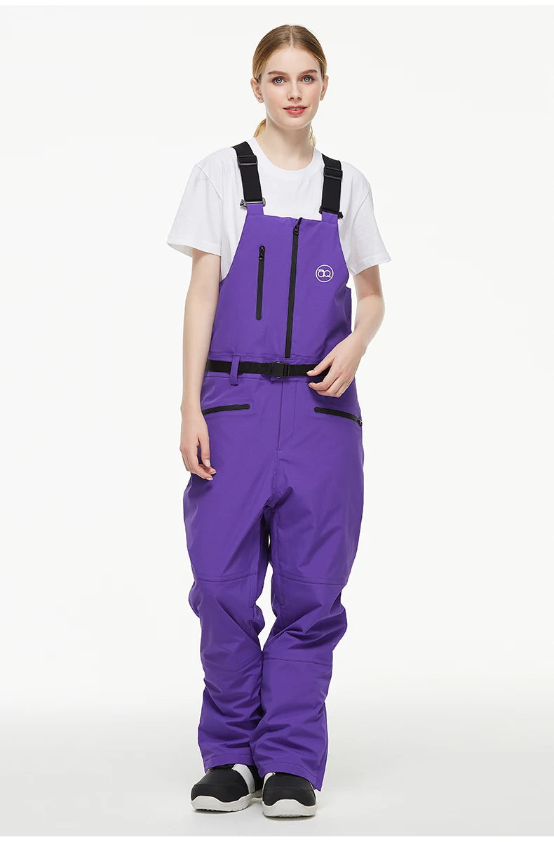 Men's and Women's Ski Pants, Bibbed Snowboard Pants, Bibs Snow Pants, Ski Suit Bibs, Snowboard Bib Trousers, 2025 New