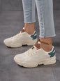 Lightweight Mesh Breathable Women's Sneakers Versatile Casual White Shoes for Comfortable Wear