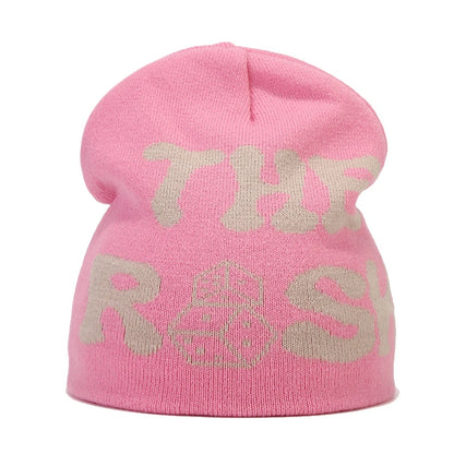 Bocca Beanie Y2K Knitting Hat For Men Women Warm Winter Autumn Letter Cartoon Streetwear Knitting Cap Hip Hop Gorras New Fashion