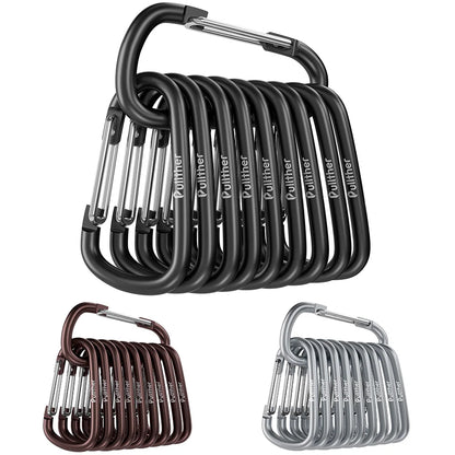 carabiner keychain camping equipments gear accessories tactical accessory edc tool outdoor survival equipment fishing gadgets