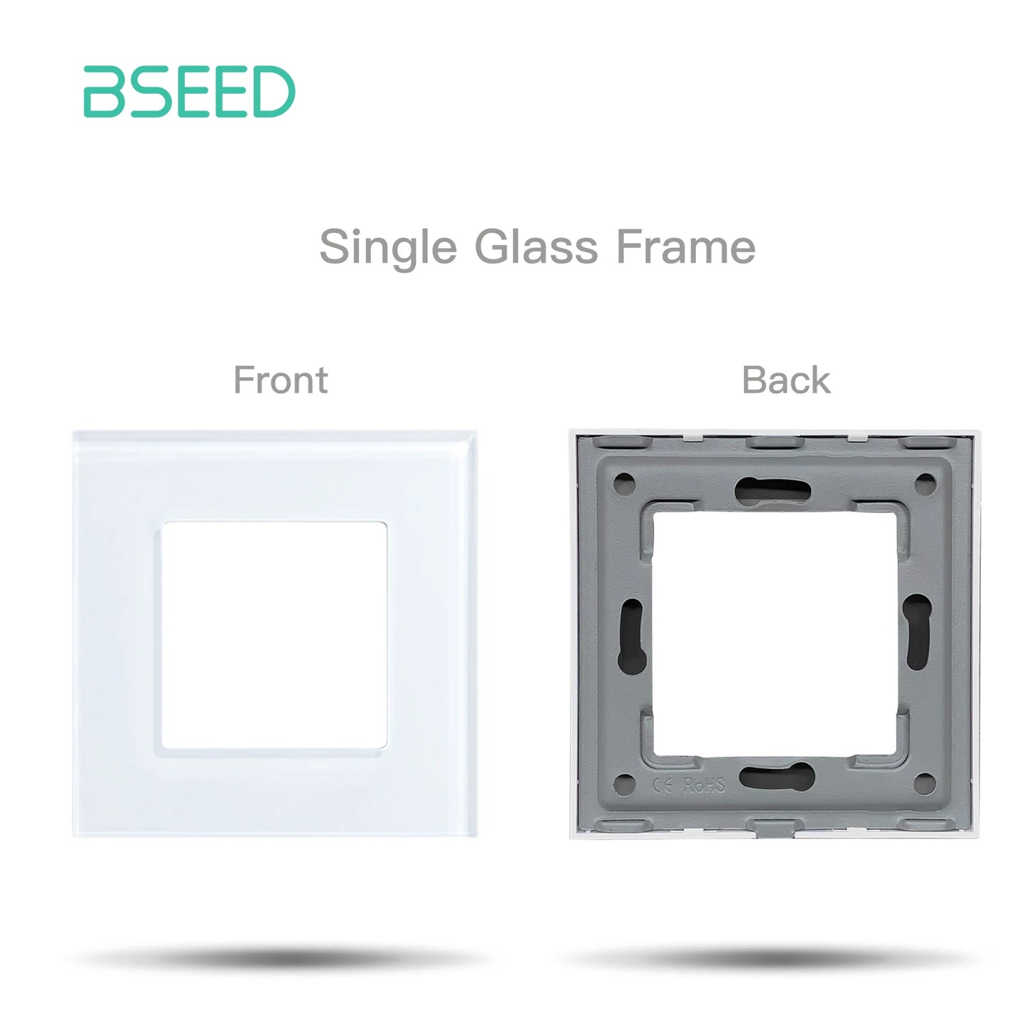 BSEED EU Standard Wifi Socket Smart Plug Function Part Only Power Monitor Timing Smart Home Alexa Voice Control  Bule Backlight