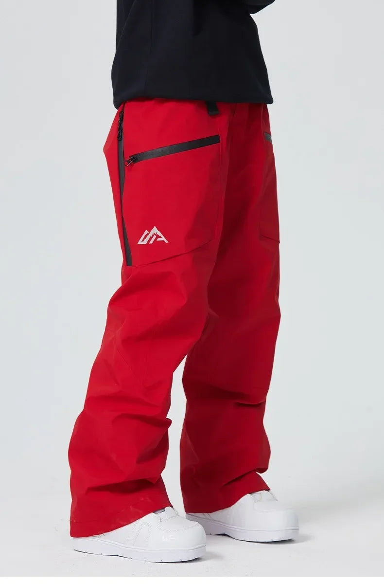 Snow Trousers 2025 Outdoor Sports Snowboard Wear Winter Warm Loose Ski Pants Windproof Waterproof Skiing Pants Women Men Clothes