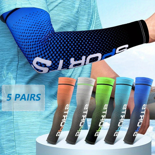 UV protection arm cooling sleeve for sports - stay cool and protected while running, fishing, cycling