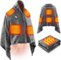 Electric Heating Body Warming Shawl Blanket Outdoor Camping Multifunctional Shawl Heating Blanket USB Charging Washable Leg Cove