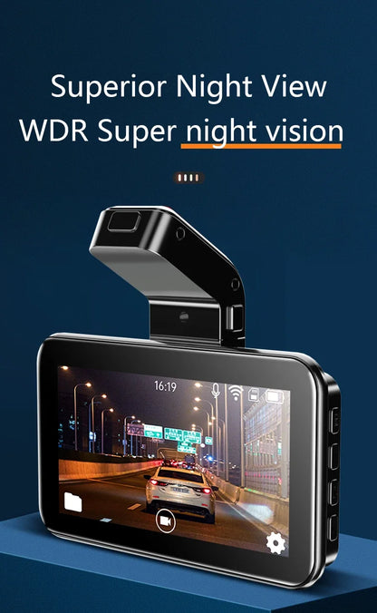 WIFI DVR Recorder Dashcam 1440P Dash Car Dash Cam Camera Dual Lens Built In  G-Sensor Loop Recording Parking Monitoring