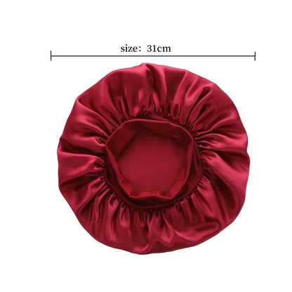 Hundreds of High Elasticity Hair Care Cap Moon Hat Wrapped Headscarf Beauty Cap Shower Cap Female Nursing Satin Sleeping Cap