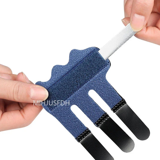 Pain Relief Trigger Finger Fixing Splint Straighten Brace Adjustable Sprain Dislocation Fracture Finger Splint Corrector Support