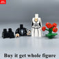 MOC Bricks Figure bracelet diamon bride groom Marriage Marry wedding Chain Building Blocks Assembled Kids Friends Toys Gift