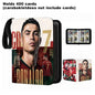 2026 World Cup Football Star Ronaldo Messi Mbappé 400/900pcs Album Book Folder Card Slots Collections Zipper Card Binder Holder