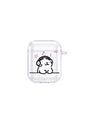 Cute Puppy Pattern Dog Earphone Cases for Apple AirPods4 1/ 2/ 3/ Pro Protective Cover Headphone Accessorie Protective Box