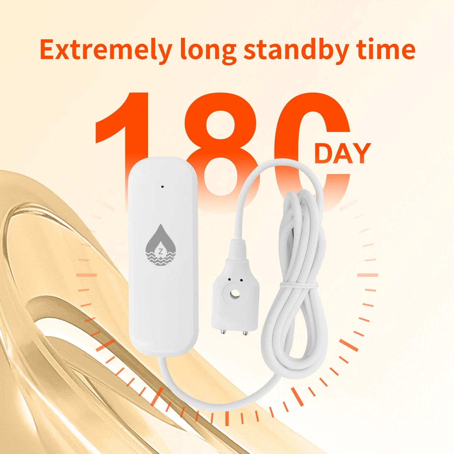 Tuya WiFi/Zigbee Water Sensor Underground Water Level Leak Detector Smart Home Security APP Remote Monitor Security Protection