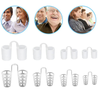 Anti Snoring Anti Snore Nose Clip Silicone Snoring Solution Device Snore Stopper Sleeping Aid Nasal Dilators Health Care