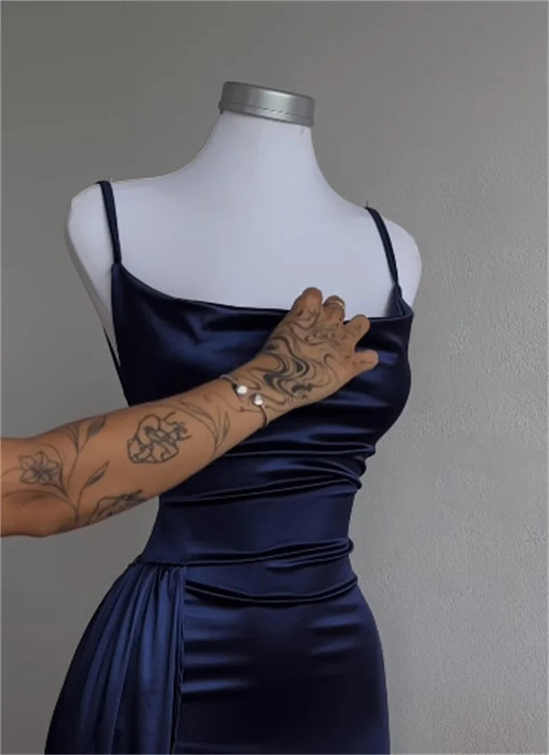 Y2K Backless Sleeveless Long Dress Women Summer Lace Up Swinging Collar Party Club Evening Black Dresses Sexy Slim Sundress