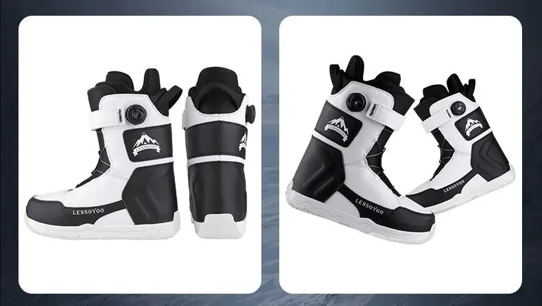 Adult Winter Ski Shoe 2025 New Women Outdoor Sports Snowboarding Boots Men Warm Breathable Waterproof Cold Resistant Snow Shoes