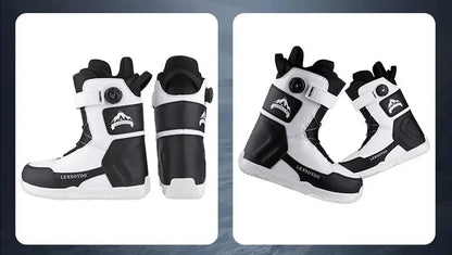 Adult Winter Ski Shoe 2025 New Women Outdoor Sports Snowboarding Boots Men Warm Breathable Waterproof Cold Resistant Snow Shoes