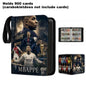 2026 World Cup Football Star Ronaldo Messi Mbappé 400/900pcs Album Book Folder Card Slots Collections Zipper Card Binder Holder