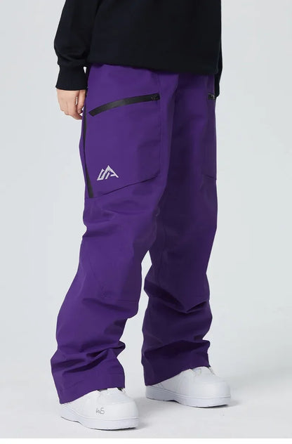 Snow Trousers 2025 Outdoor Sports Snowboard Wear Winter Warm Loose Ski Pants Windproof Waterproof Skiing Pants Women Men Clothes