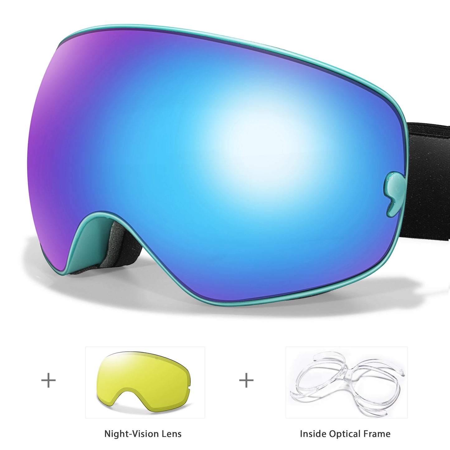 Classics Ski Goggles Double Layers Anti-fog Big Ski Glasses UV400 Skiing Mask Snowboard Men Women Winter Sports Snow Goggles