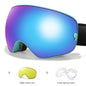 Classics Ski Goggles Double Layers Anti-fog Big Ski Glasses UV400 Skiing Mask Snowboard Men Women Winter Sports Snow Goggles