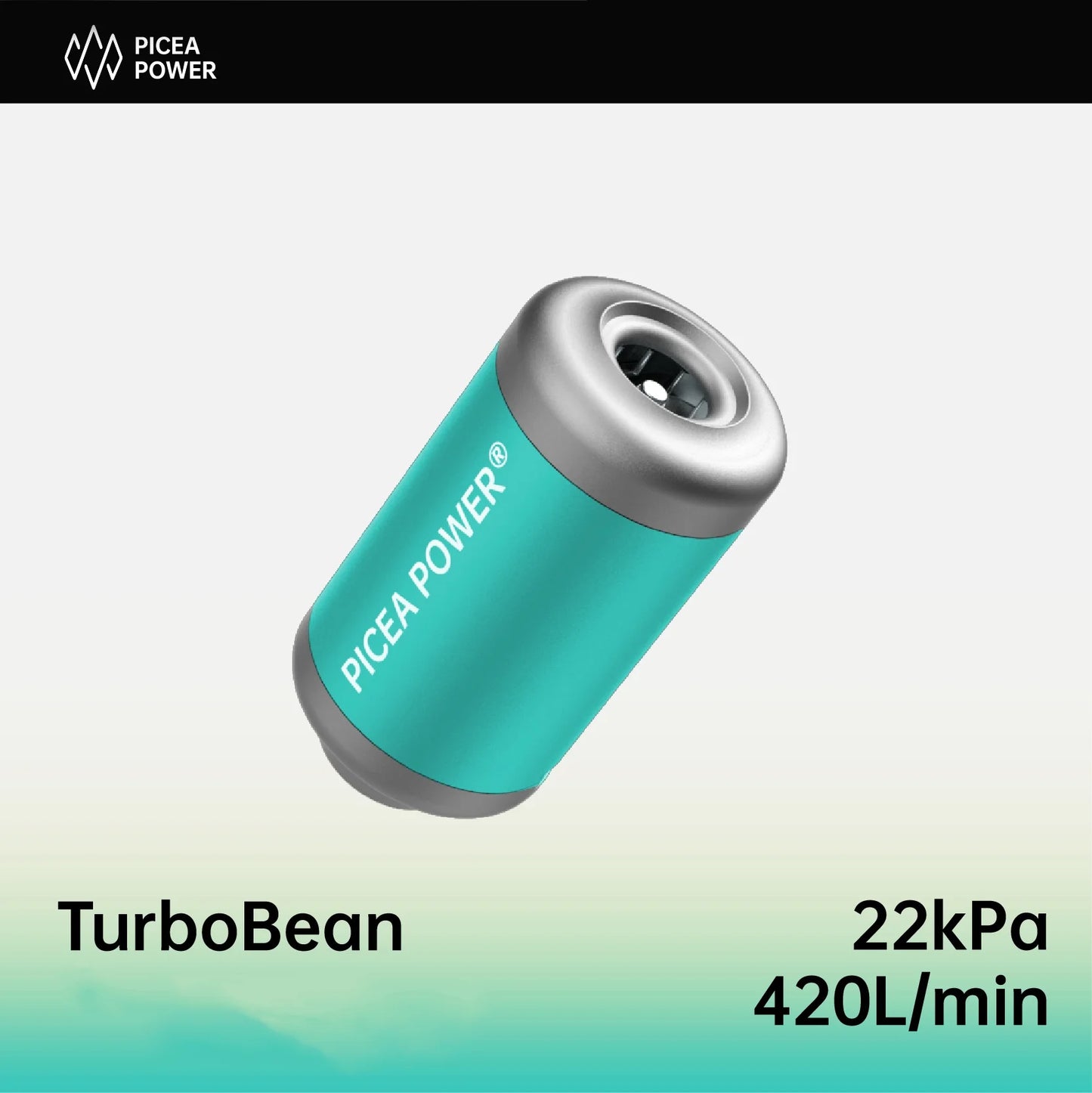 PICEA POWER TurboBean Mini Pump 75g/2.6oz Outdoor Portable Inflatable Pump Packcraft Camping Backpack Boat Swim Ring No Battery