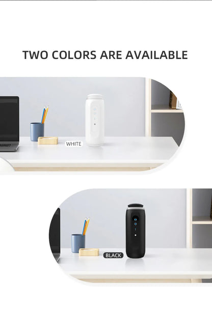 Waterless Essential Oil Diffuser Wall Plug Aroma Oil Diffuser Cool Mist Electric Scent Machine Smart Bluetooth Control For HomeElectric DiffusersGoWisse.com