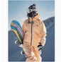 John snow 2024 New Male female couple Single and double board Ski suit set Loose type waterproof keep warm Ski pants ski jackets
