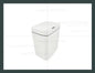 15L contactless smart sensor trash can automatically bag electronic waste trash can touchless bathroom kitchen white smart home