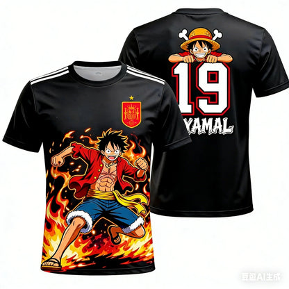 2026 New Arrival - Special Edition "One Dragon" Spanish Football Jersey - Round-neck Top - Suitable for Children's Football Spor