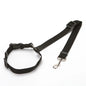 Nylon Safety Belt for Dogs Solid Color Pet Car Seat Belt Two-in-one Leash Adjustable Dog Harness Collar Products Pet Accessories
