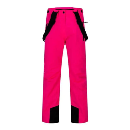 New High Quality Men Women Winter Thick Warm Skiing Pants Windproof Waterproof Breathable Suspender Trousers Snowboard Pants