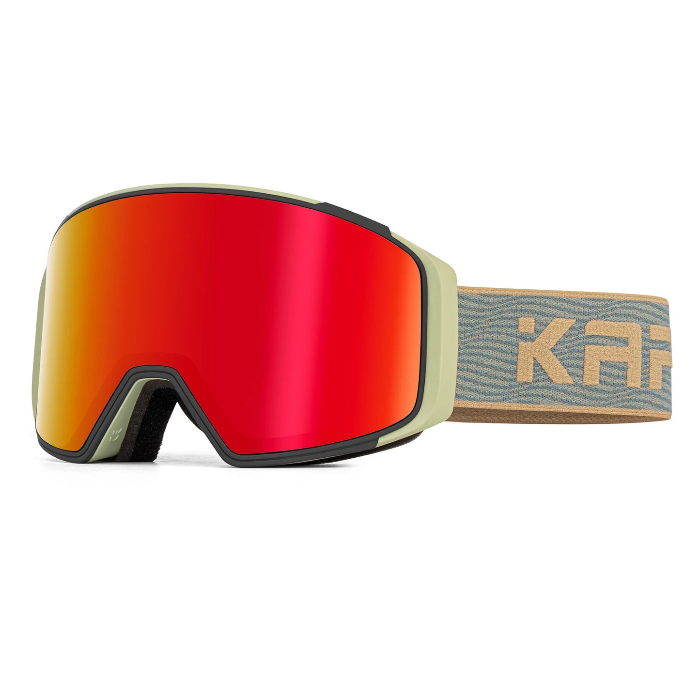 KAPVOE Outdoor Sports Ski Glasses Anti-fog High Definition Magnetic Lens UV400 Protection Ventilation Ski Glasses Man Woman