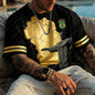 2026 New Classic God Brazil Football Jersey For Men T-shirt Summer Sports Quick Dry O-neck Tees Casual Streetwear Oversized Tops